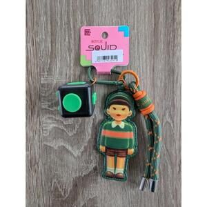 NWT Netflix Squid Game Keychain Deadstock